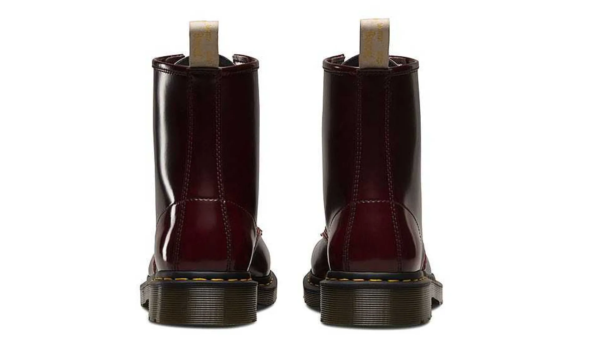 Damen Dr. Martens 1460 8-Eye Boot Cherry Red Oxford Rub Off