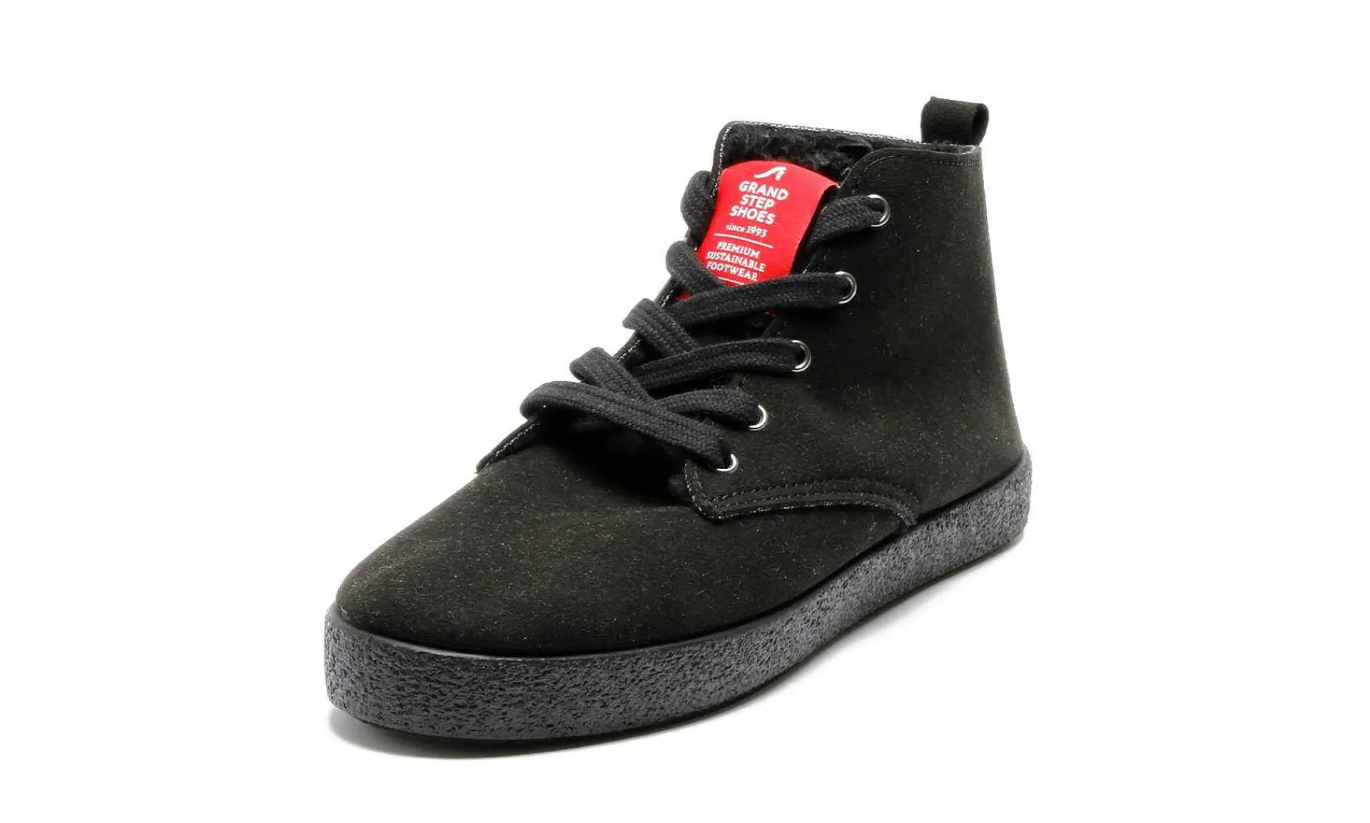 Damen Grand Step Shoes Adam Chukka Sneaker Boot Black