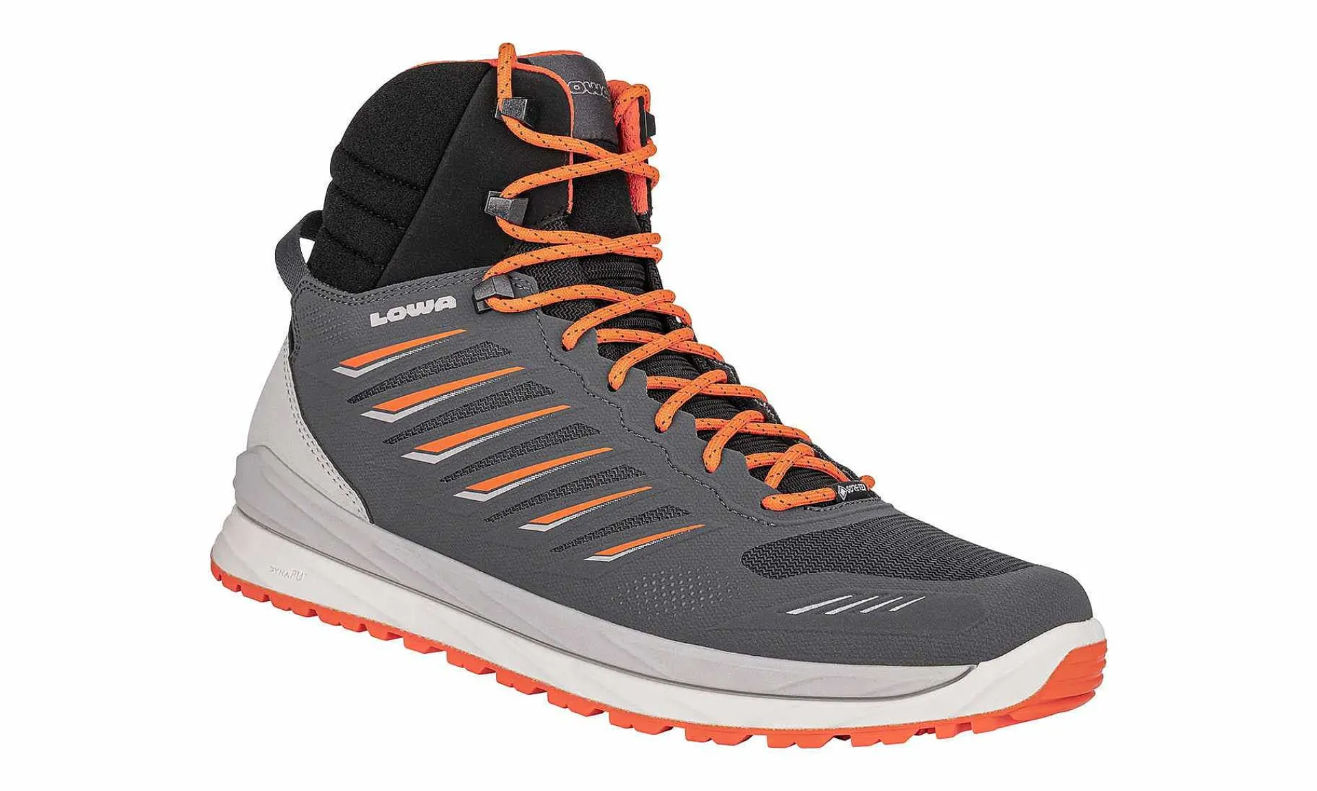 Herren LOWA Axos Gtx Mid Graphit/Flame