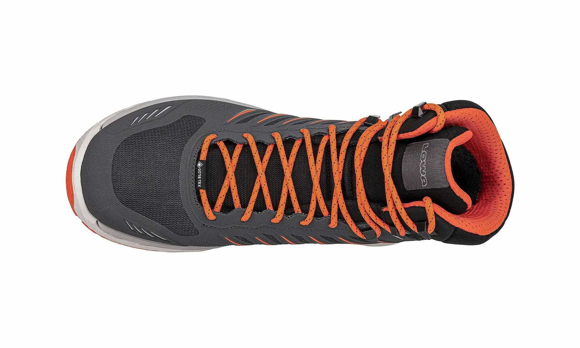Herren LOWA Axos Gtx Mid Graphit/Flame