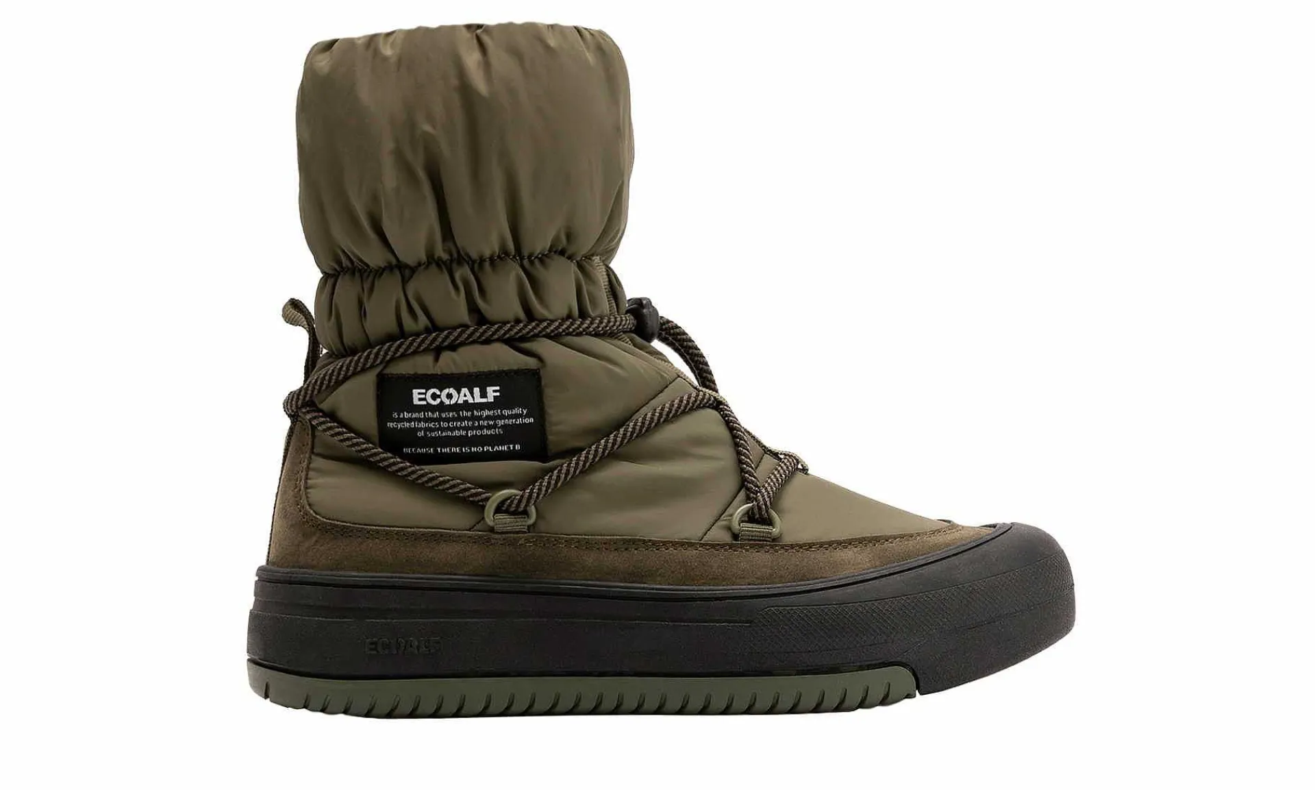 Damen Ecoalf Beringalf Boots Woman Deep Khaki