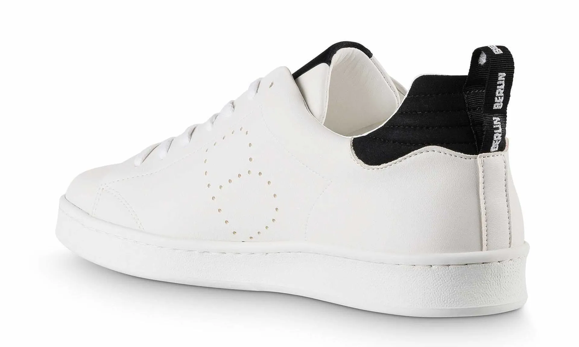 Damen Vegetarian Shoes Berlin Sneaker Ii White/Black Edition