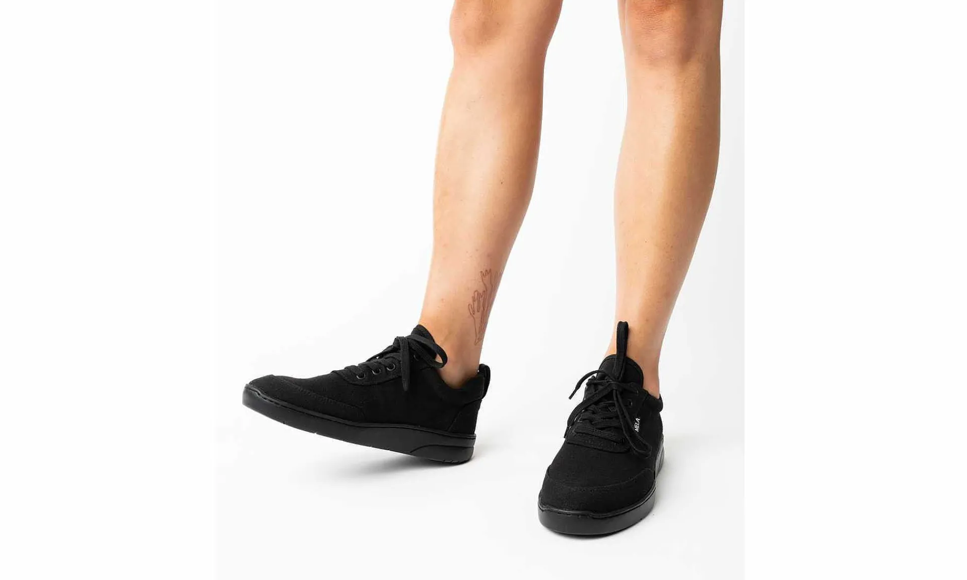 Damen Melawear Damen Sneaker Yala Schwarz/Schwarz