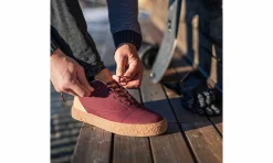 Damen bleed Eco4 Sneaker Mid Rot