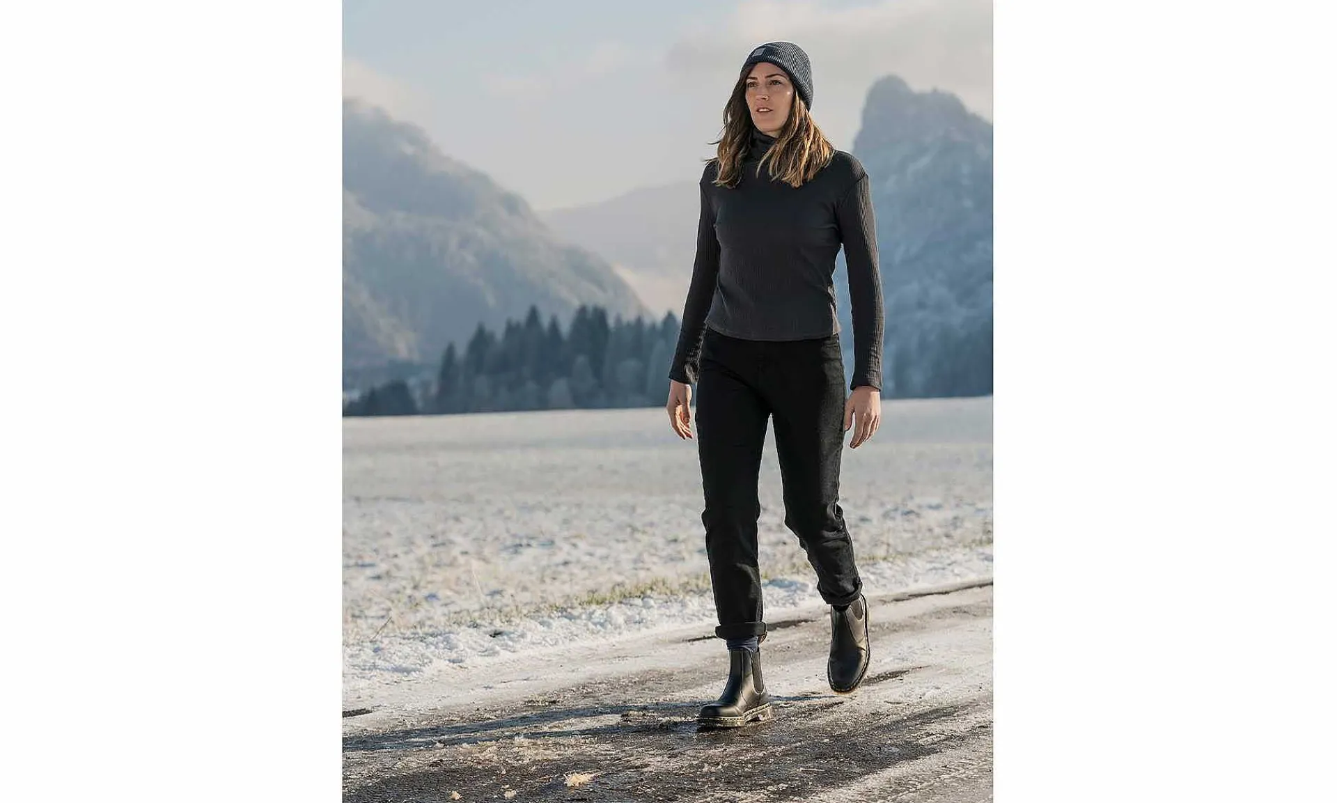 Accessoires bleed Ecoknit Skate Beanie Dunkelblau