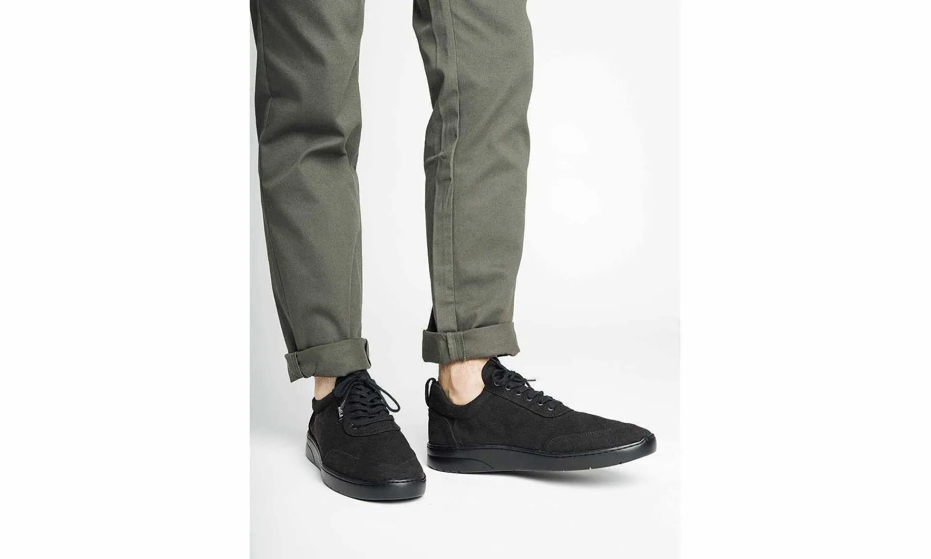 Herren Melawear Herren Sneaker Yala Schwarz/Schwarz