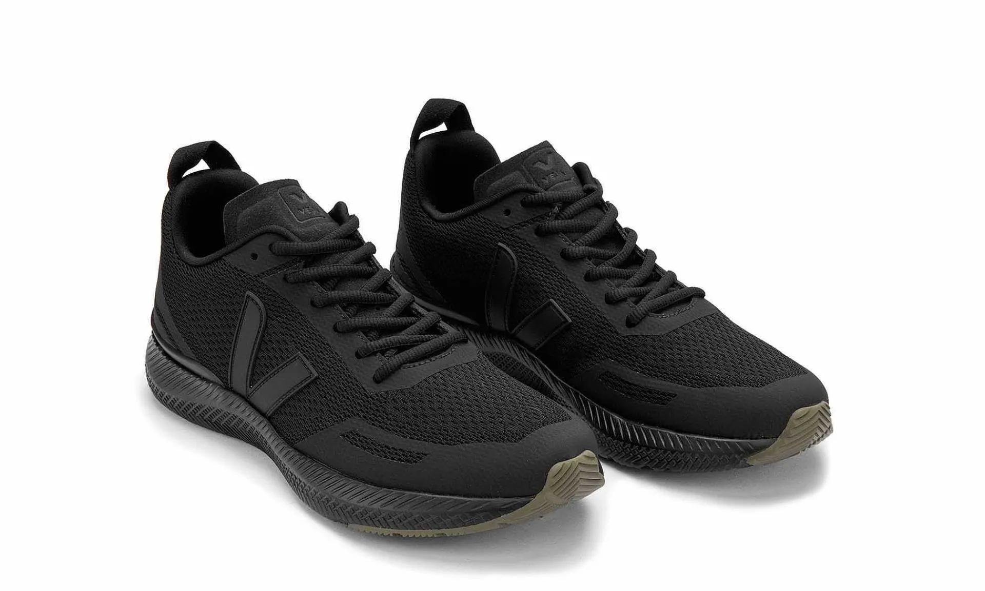 Damen Veja Impala Full Black Khaki