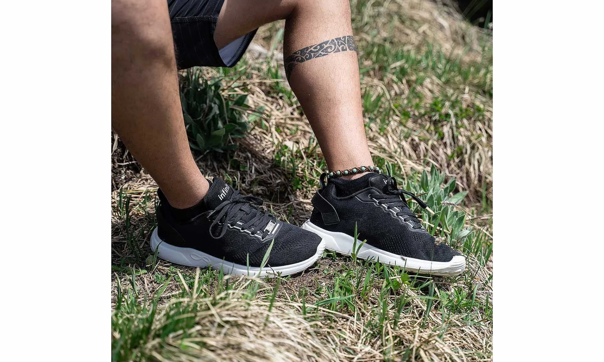 Damen Infinite Running Infinite Runzzer Black Shadow