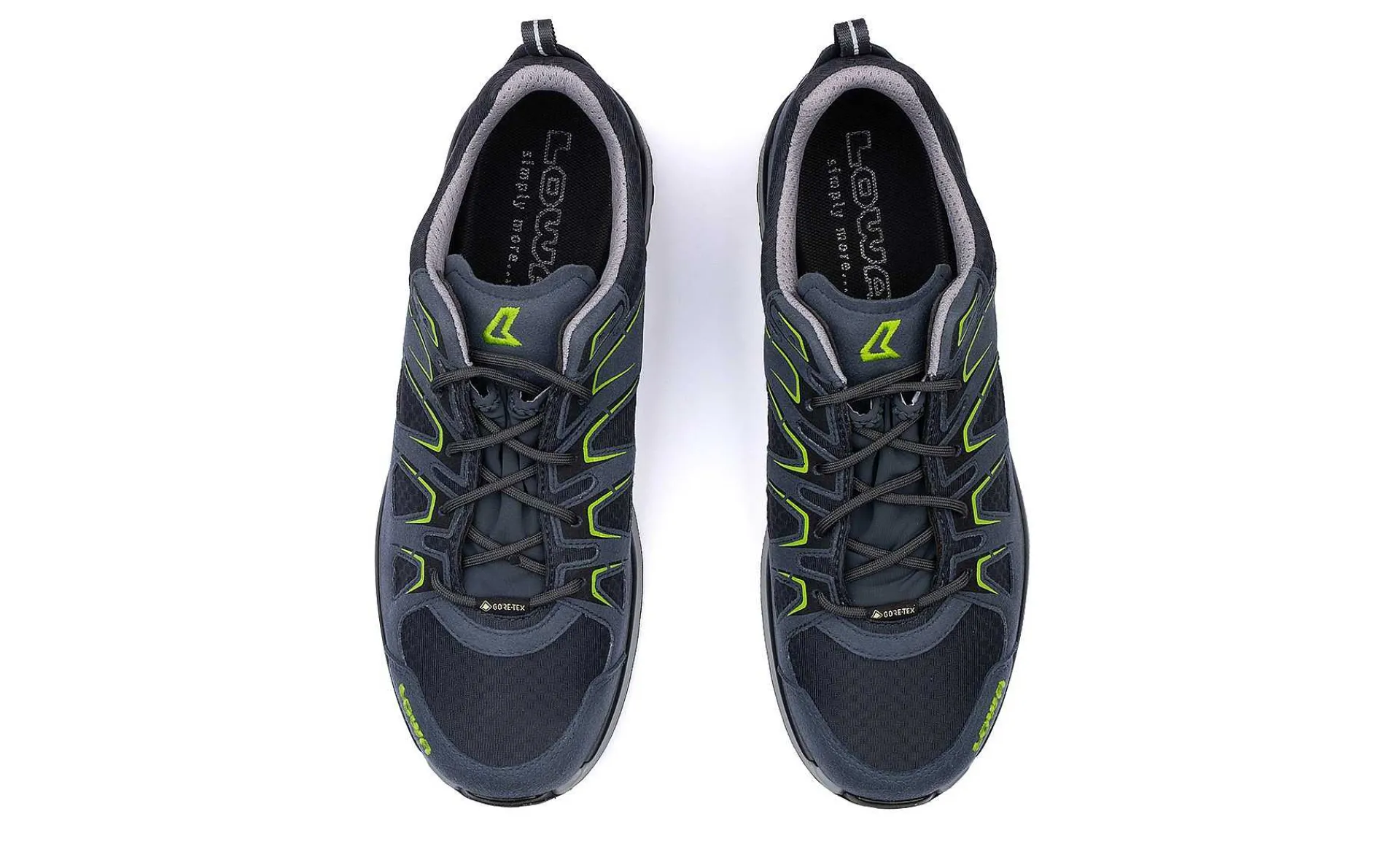 Herren LOWA Innox Evo Gtx Lo Stahlblau/Limone
