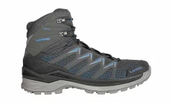 Herren LOWA Innox Pro Gtx Mid Anthrazit/Blau