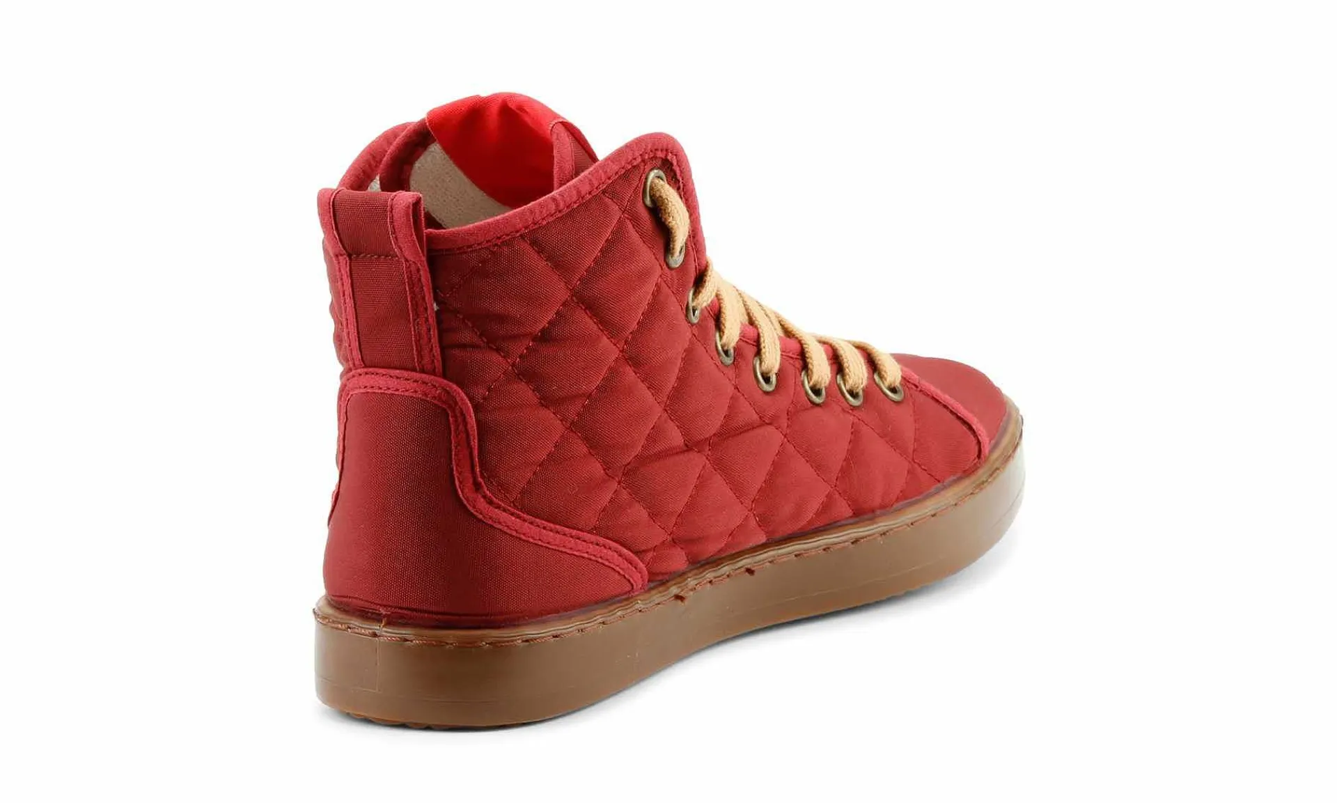 Damen Grand Step Shoes Isa High Top Sneaker Wine