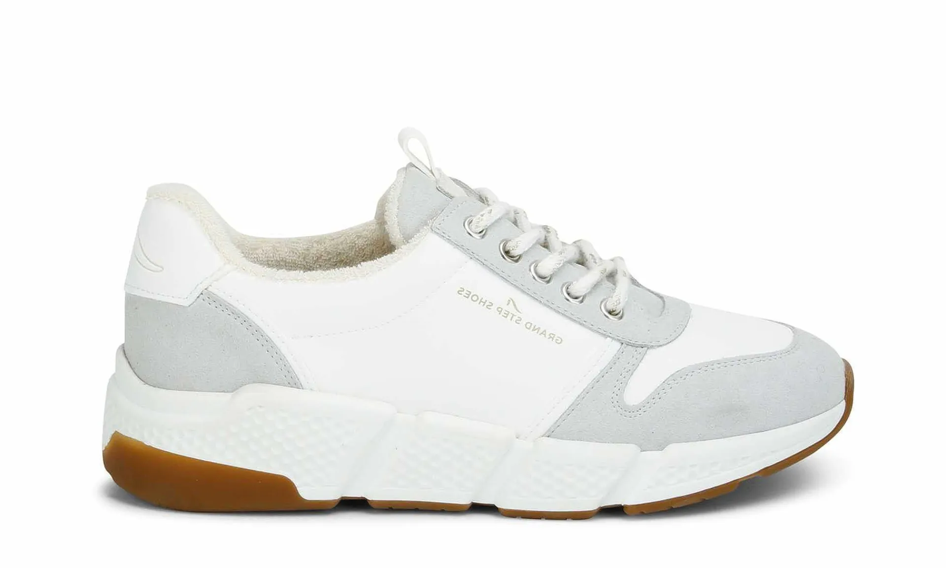 Damen Grand Step Shoes Joker White