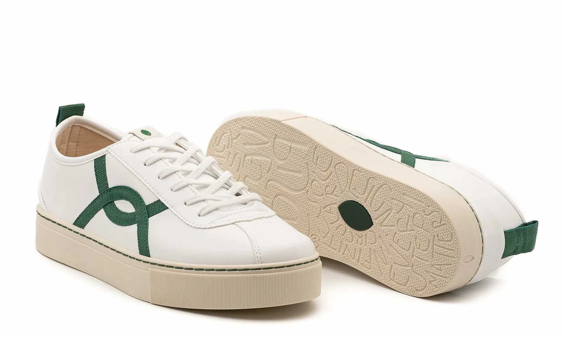Damen Vesica Piscis Kafka Full White Green