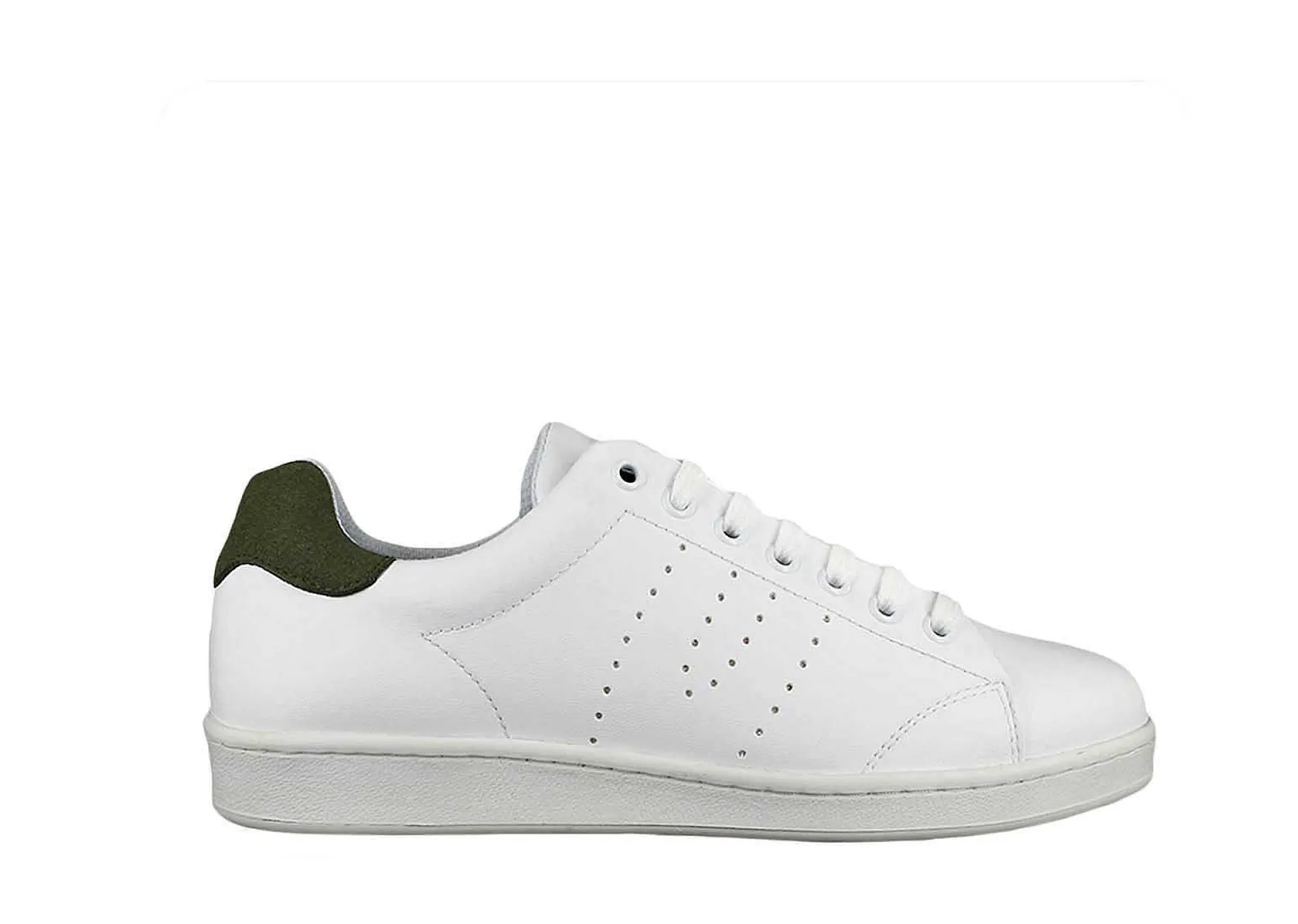 Damen Vegetarian Shoes Kemp 2 Sneaker White/Olive