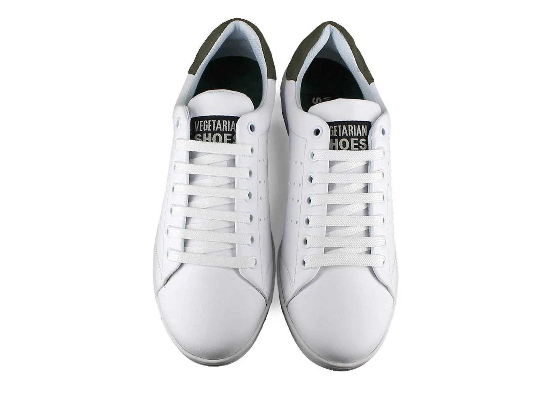 Damen Vegetarian Shoes Kemp 2 Sneaker White/Olive