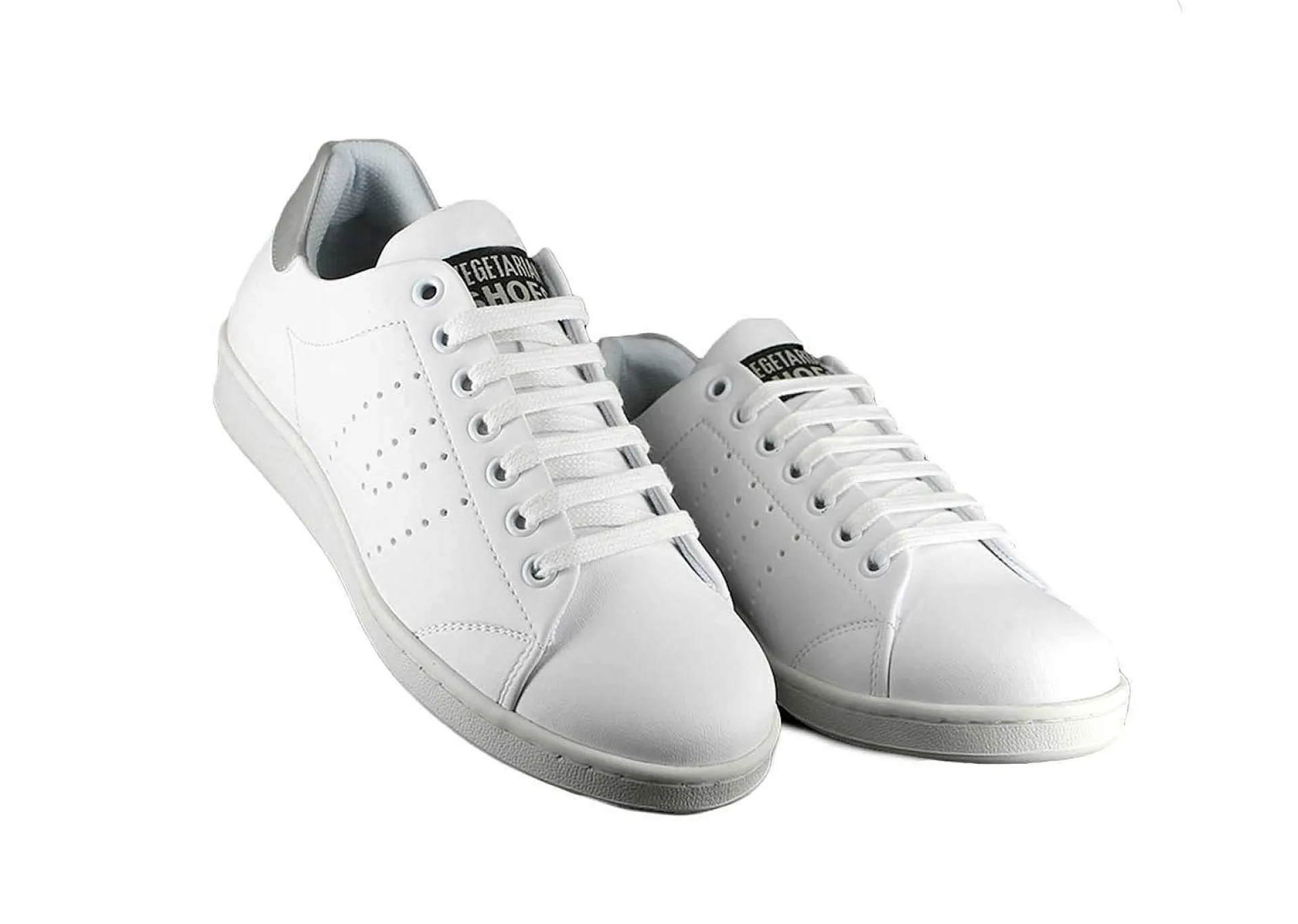 Damen Vegetarian Shoes Kemp 2 Sneaker White/Silver