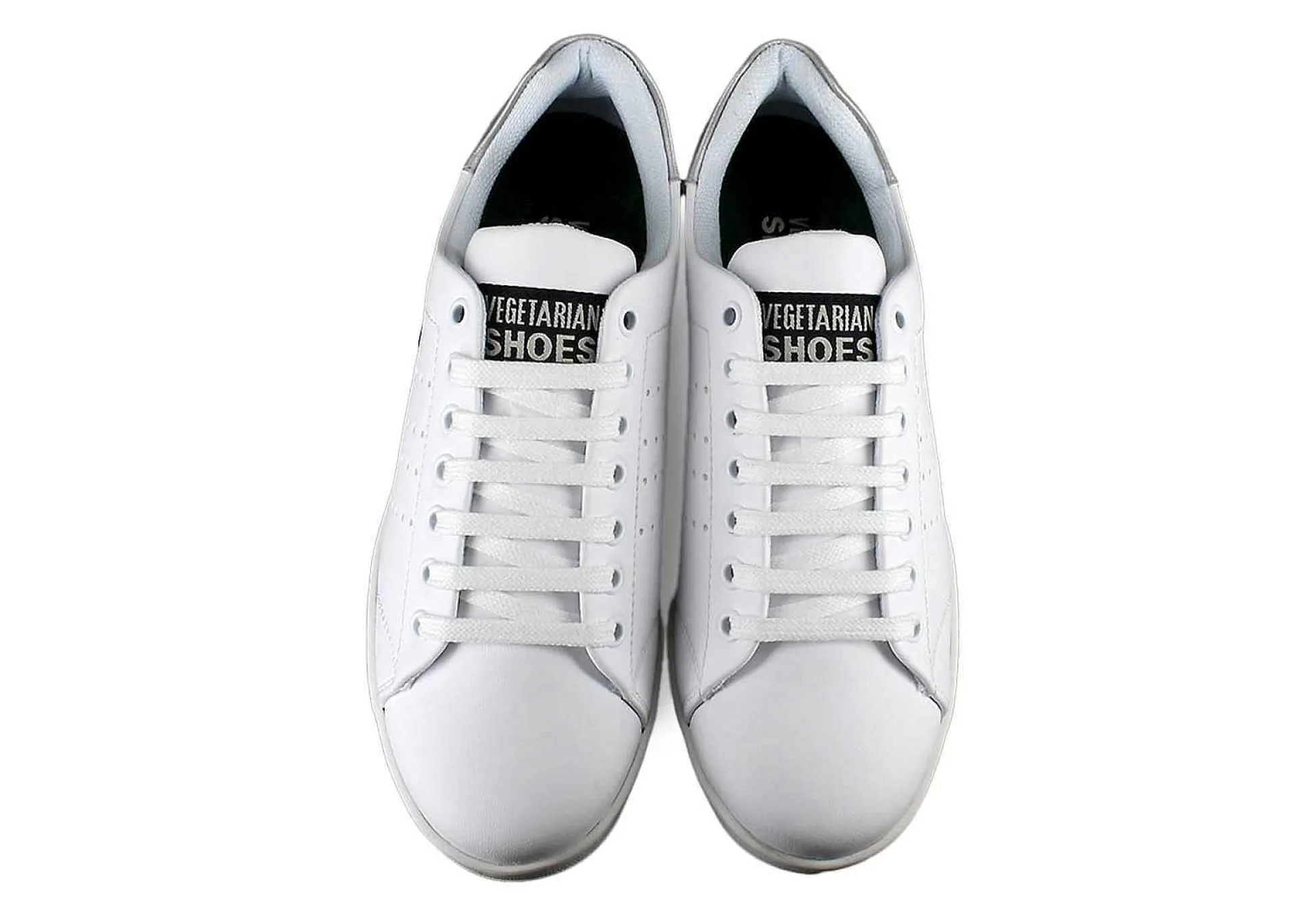 Damen Vegetarian Shoes Kemp 2 Sneaker White/Silver