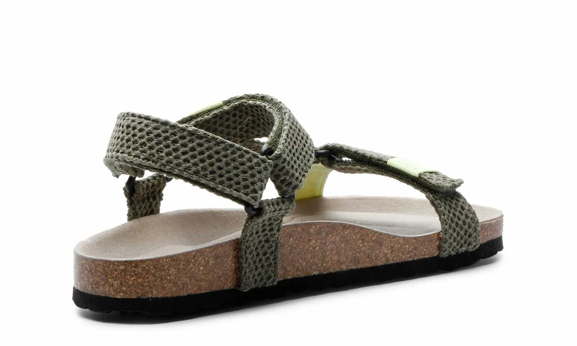 Damen Grand Step Shoes Leo Olive-Neon