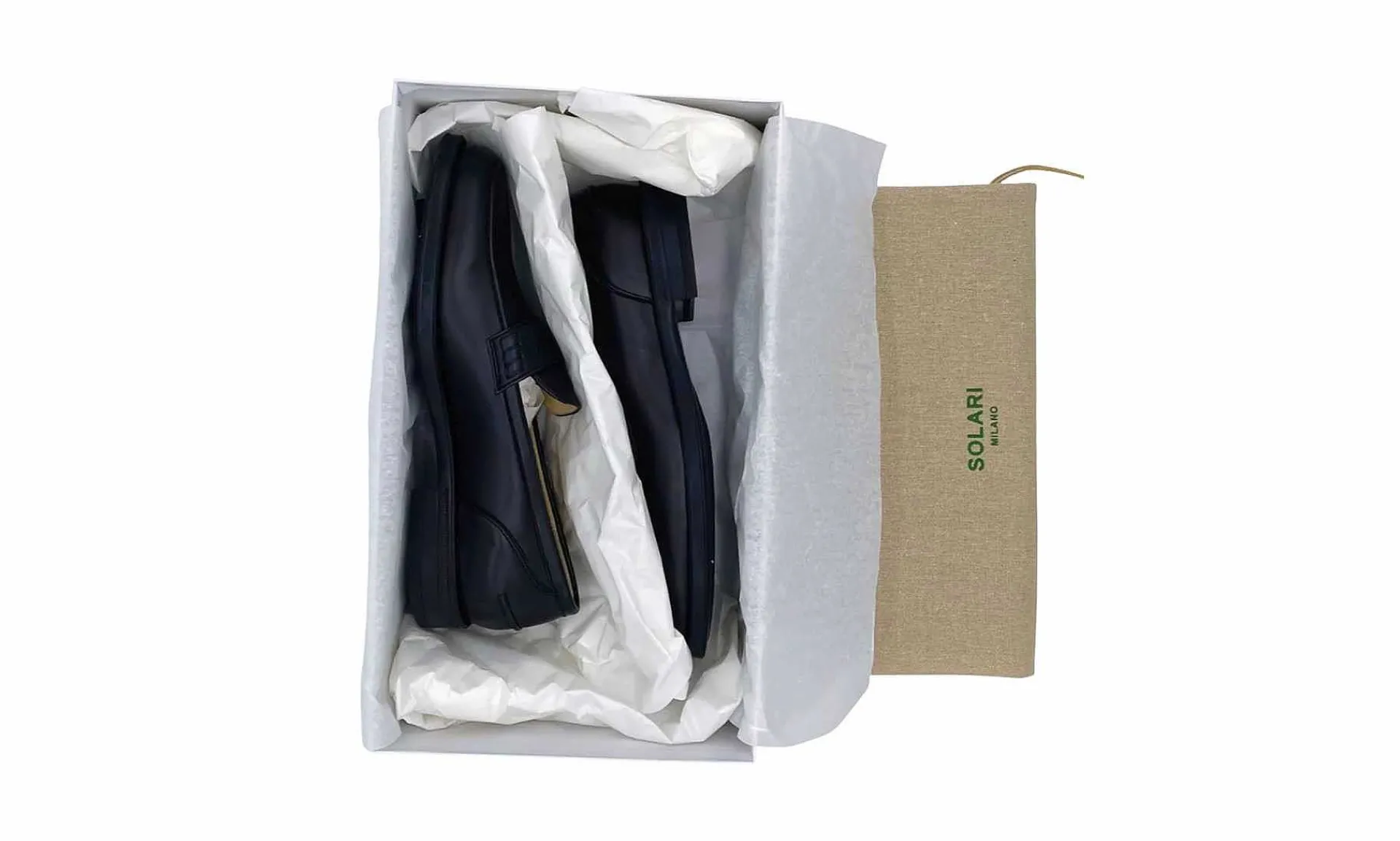 Herren Solari Milano Loafer Black