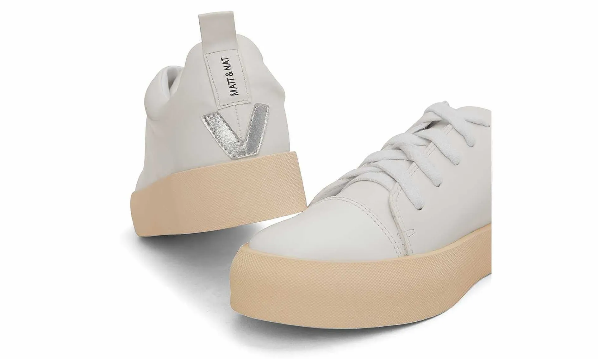Damen Matt and Nat Marci White Silver