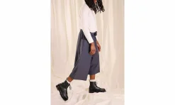 Damen Green Laces Nour Chunky Lace-Up Black