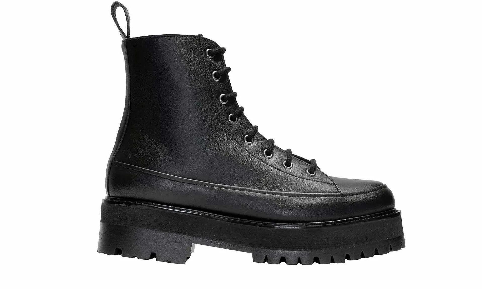 Damen Green Laces Nour Chunky Lace-Up Black
