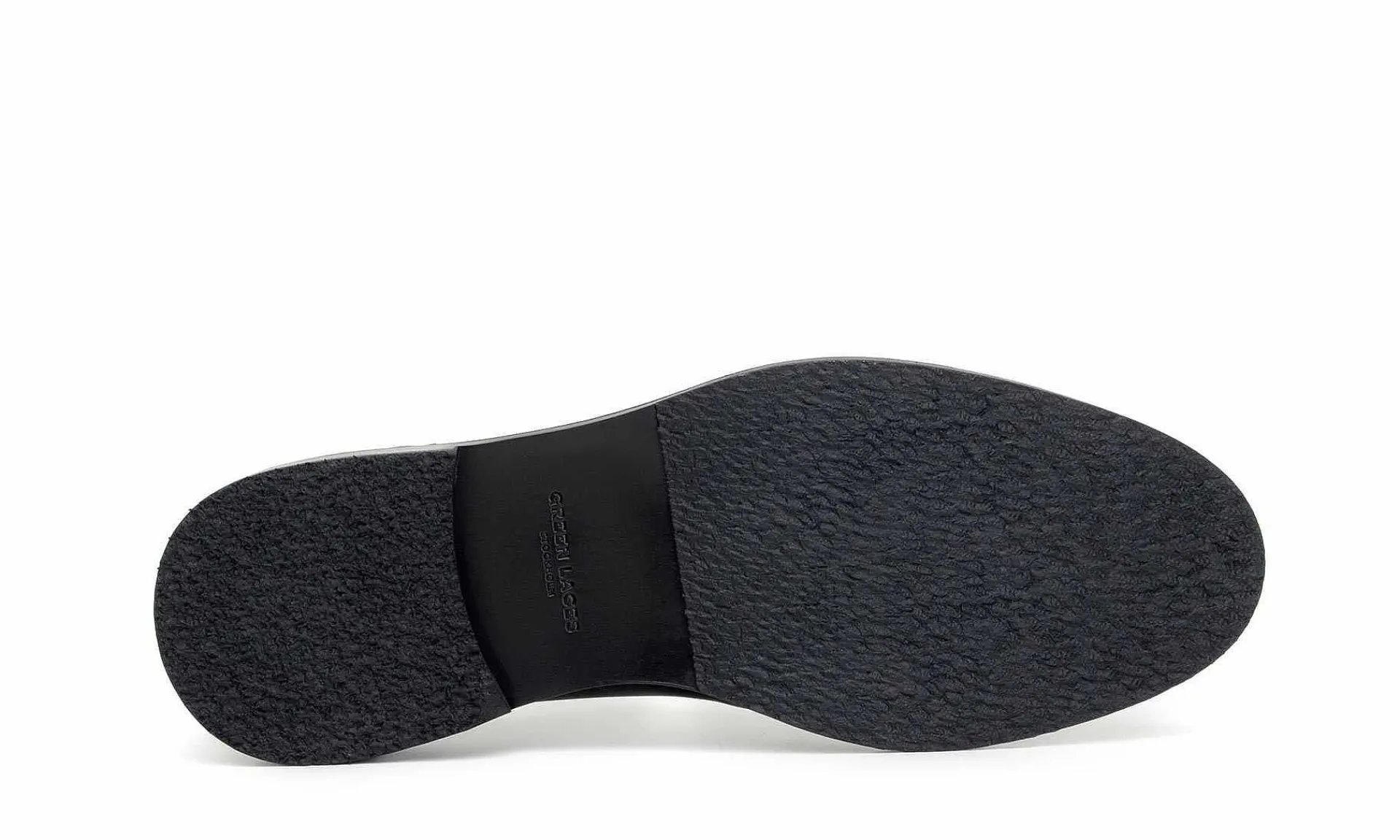 Damen Green Laces Olof Derby Shoe Black