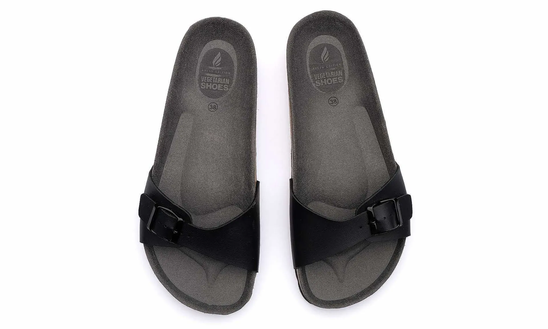 Damen Vegetarian Shoes One Strap Sandal