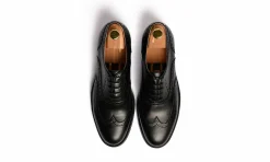 Herren Solari Milano Oxford Brogue Black