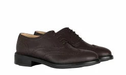 Damen Solari Milano Oxford Brogue Woman Brown