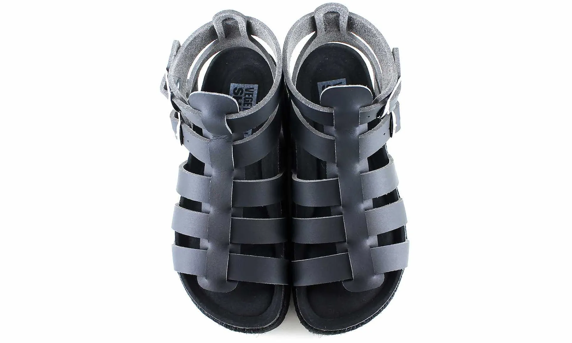 Damen Vegetarian Shoes Phoebe Sandal Black