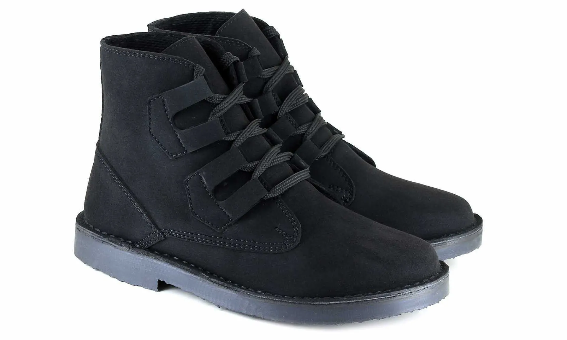 Damen Vegetarian Shoes Sand Boot Black
