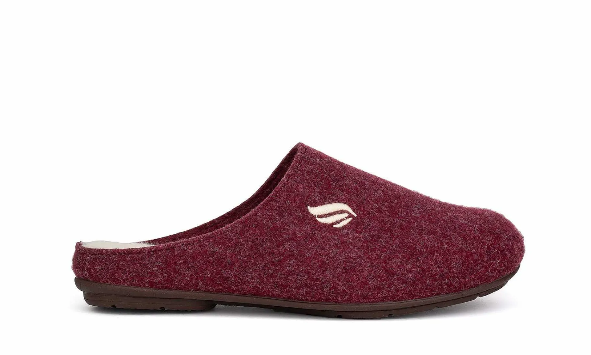 Damen * Slippers Burgundy