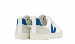 Kinder Veja Small V-10 Velcro Cwl White Indigo