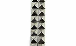 Accessoires Vegetarian Shoes Studded Belt Pyramid White