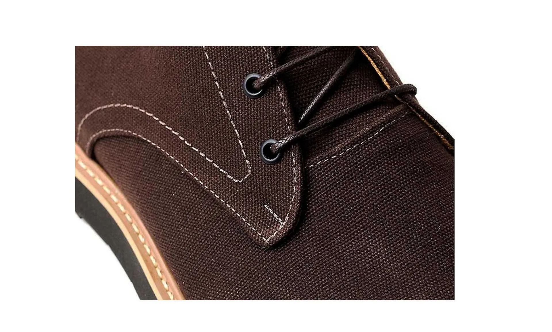 Damen Ahimsa Thomas Canvas Espresso