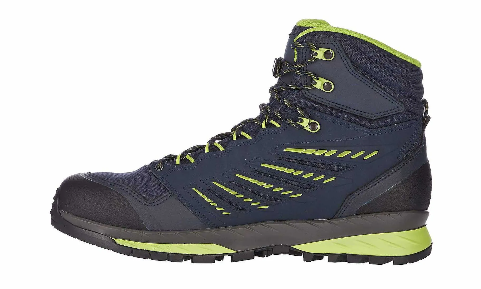 Herren LOWA Trek Evo Gtx Mid Navy/Limone