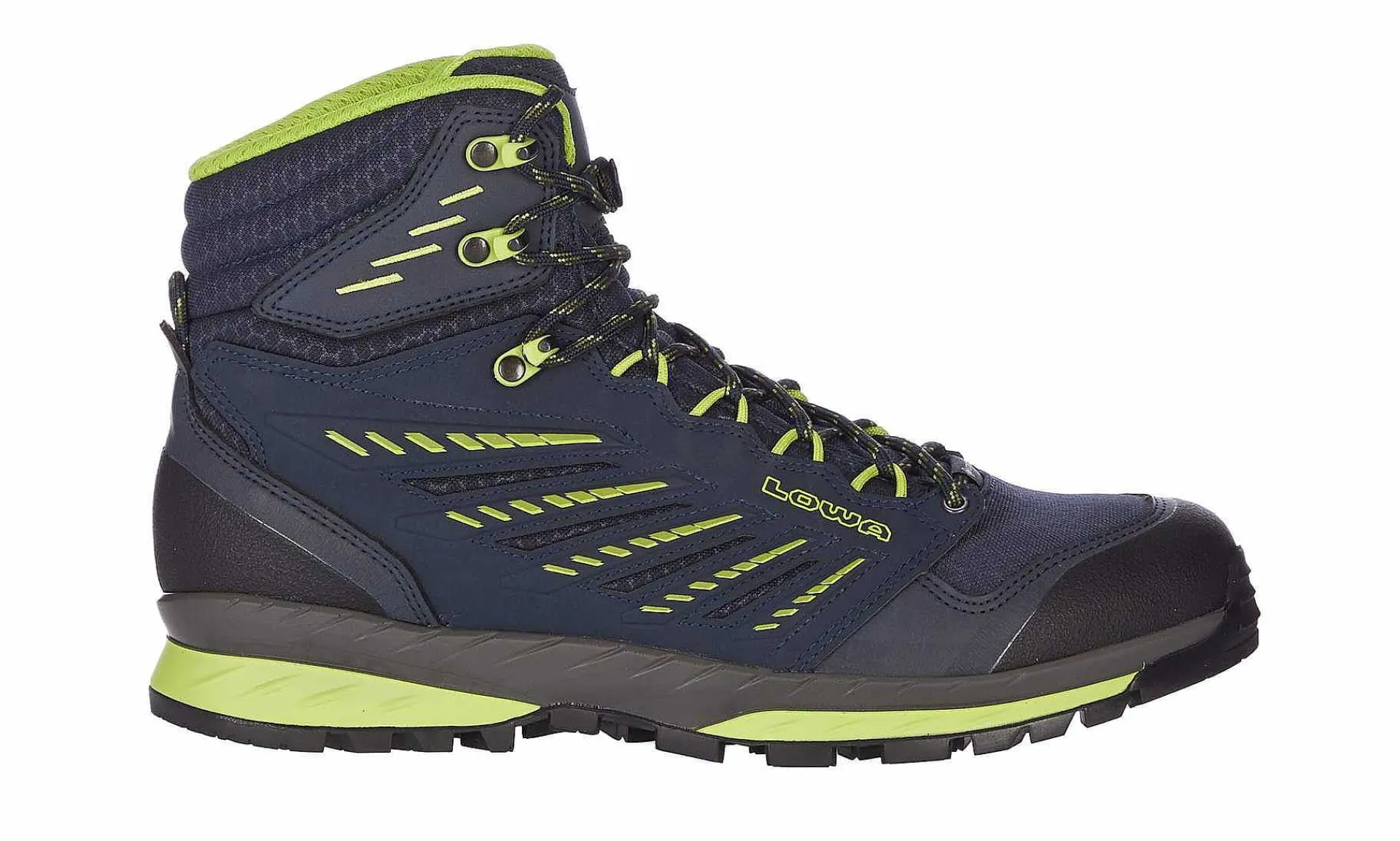 Herren LOWA Trek Evo Gtx Mid Navy/Limone
