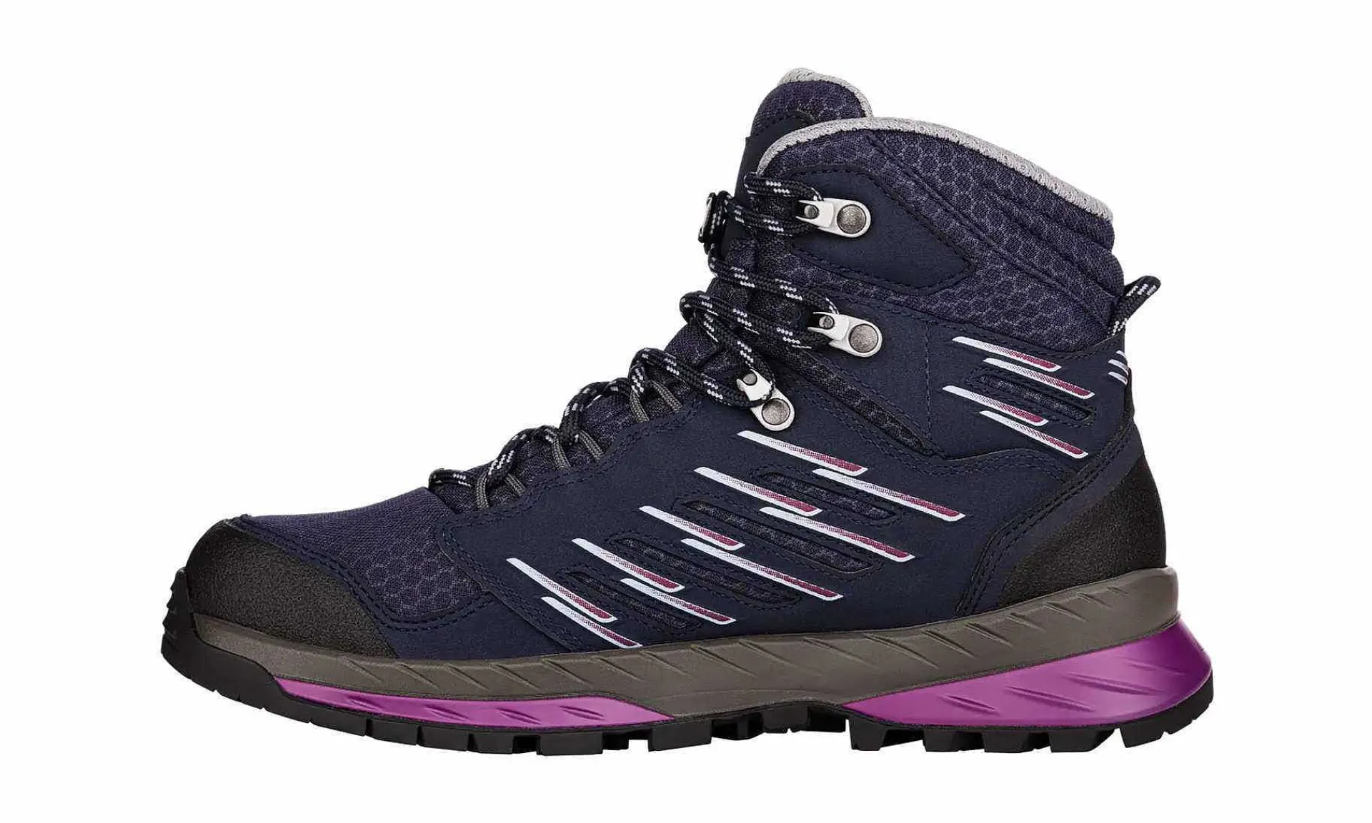 Damen LOWA Trek Evo Gtx Mid Ws Navy/Beere