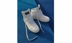 Damen Vegetarian Shoes Veg Supreme Dream Hi Top White