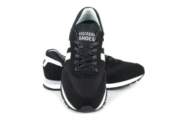 Damen Vegetarian Shoes Vegan Runner Black