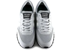 Damen Vegetarian Shoes Vegan Runner Grey