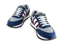 Damen Vegetarian Shoes Vegan Runner Navy/Grey/Red