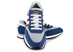 Damen Vegetarian Shoes Vegan Runner Navy/Grey/Red