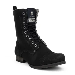 Damen Vegetarian Shoes Vintage Boot Black Edition