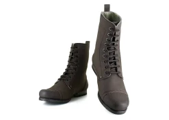 Damen Vegetarian Shoes Vintage Boot Vintage Bucky Brown