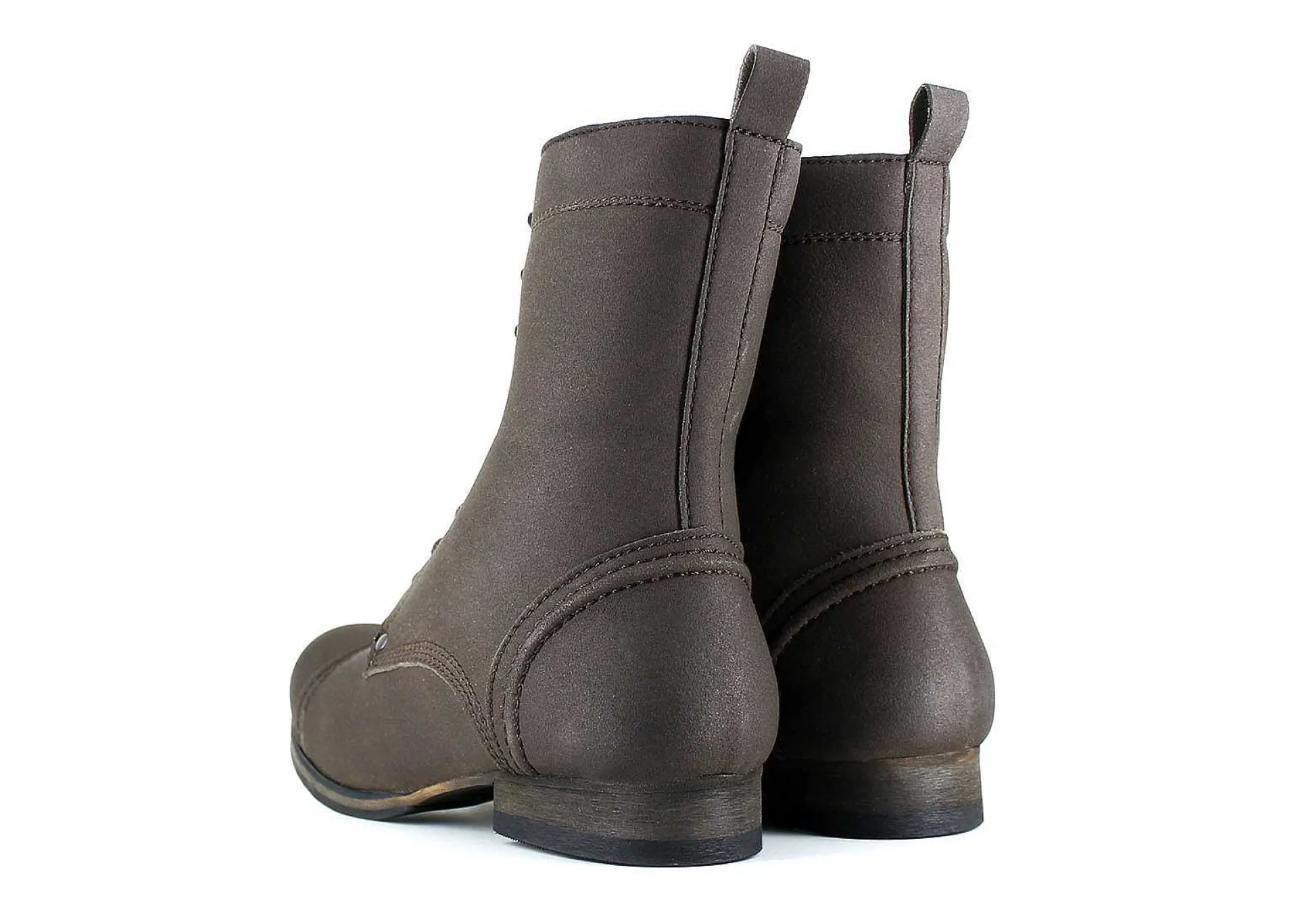 Damen Vegetarian Shoes Vintage Boot Vintage Bucky Brown