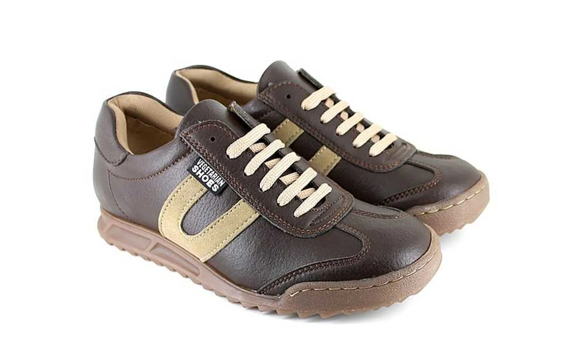 Damen Vegetarian Shoes X Trainer Brown